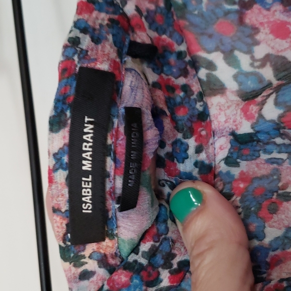 Isabel Marant Silk Etoile Orka Top/Skirt Set .Skirt 36/4 Top 38/6 (Note Size) - Picture 15 of 15